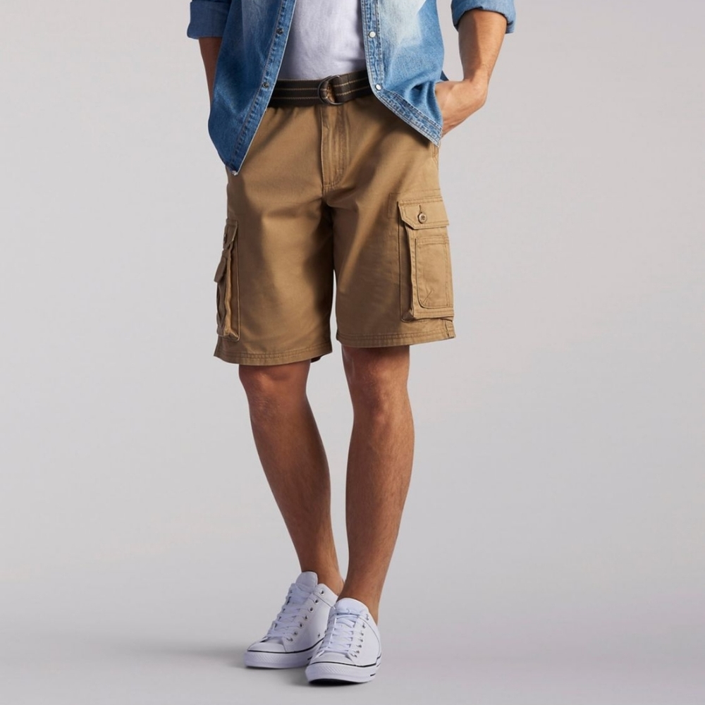 Lee Dungarees Cotton Twill Cargo Shorts Size 36